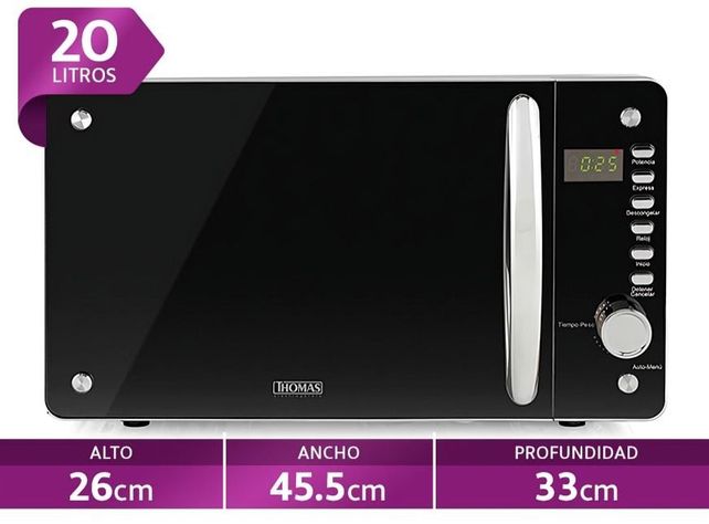 MICROONDAS THOMAS TH-20DM-2