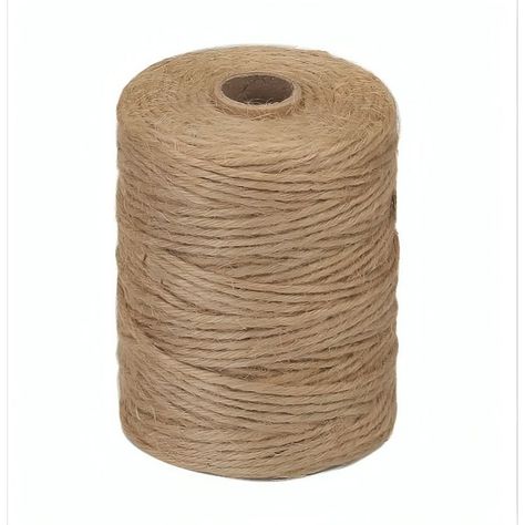Cuerda Cañamo Yute 200 Mts 3 Mm Soga Decoración Artesanías-0
