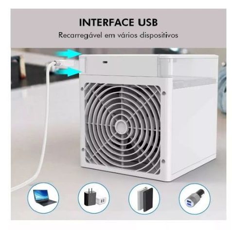 Aire acondicionado portátil de escritorio Ultra Air Cooler, USB-2