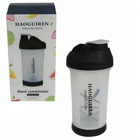 Botella Licuadora Portátil Para Jugos y Batidos-0