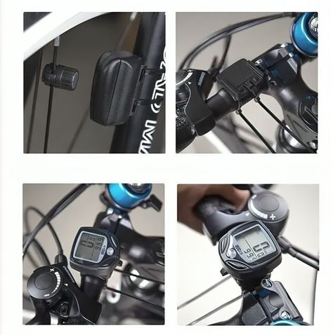 Ciclocomputador Velocimetro Inalambrico Para Bicicleta-2