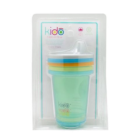 SET 3 REUSABLE CUPS KEEP KIDO 3-2