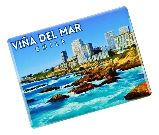 Pack 4 Imán Cerámica Vina del mar-1