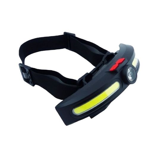 LINTERNA LED 1+ 2LED COB BANDA SOLAR JS-921 RECARGABLE-0