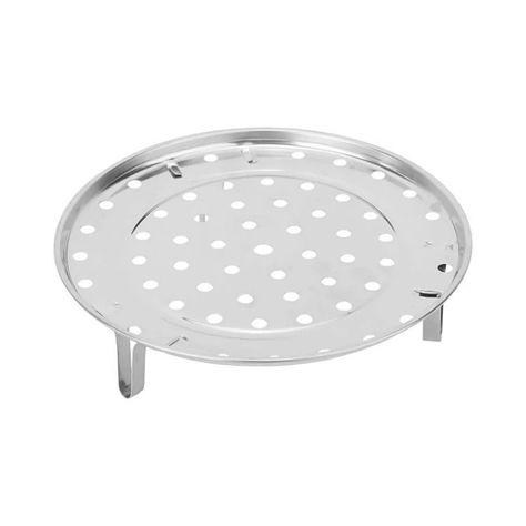 Set 02 Rejillas Soporte De Vapor 24cm Acero Inoxidable-0