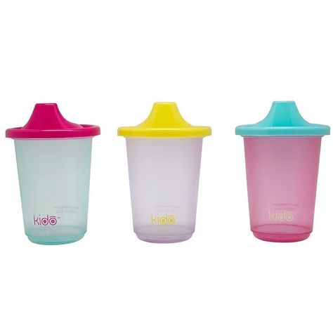 SET 3 REUSABLE CUPS KEEP KIDO 2-1