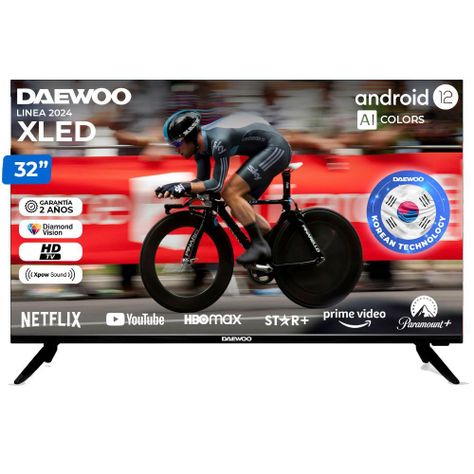 Televisor Smart TV DAEWOO 32 Led Android 12 Linea Xled -0