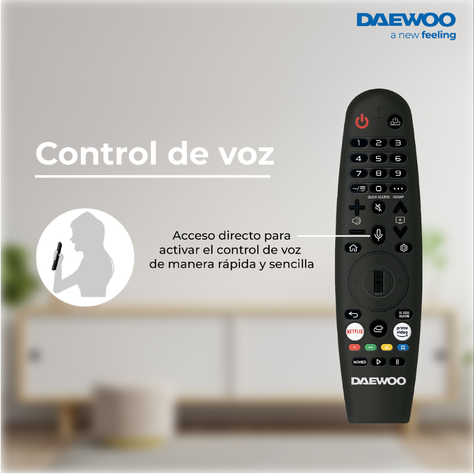 Televisor Smart TV DAEWOO 65 Webos Linea Xled -3