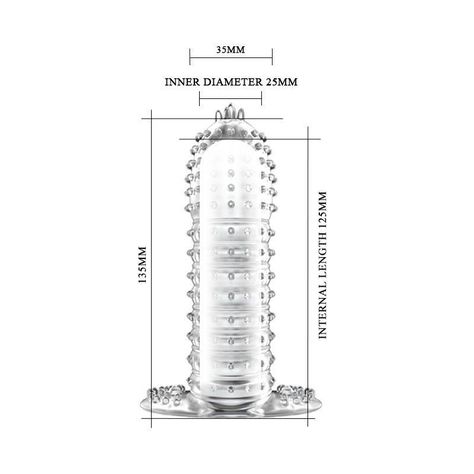 FUNDA EXTENSORA TRANSPARENTE - ERIZO-1