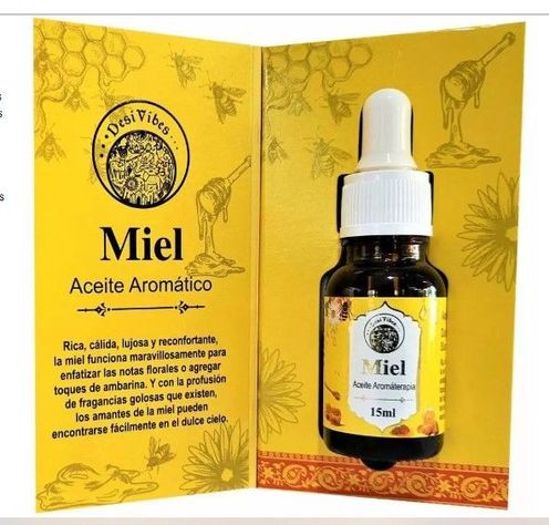 Aceite Esencial Aromaterapia de Miel 15ml - Desi Vibes-1