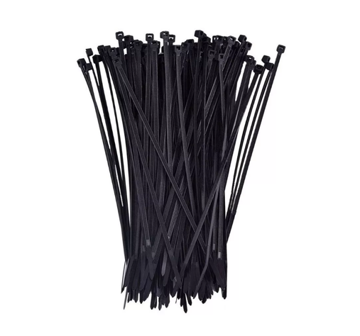 Amarra Plástica Multiusos Nylon Para Cable 4x300mm 100u-0