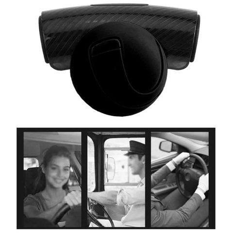 Perilla Giratoria Universal Para Volante 360 Pomo Seguridad-0