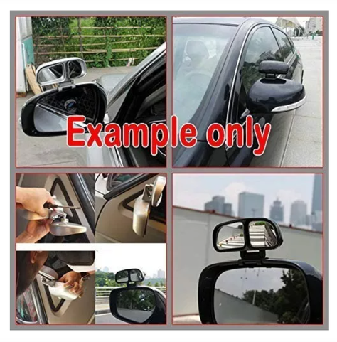 Par Espejo Lateral Retrovisor Punto Ciego Doble Ajustable-6