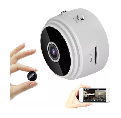 Cámara Espía Smart Camara Ip Wifi Alarma Visión Nocturna-0