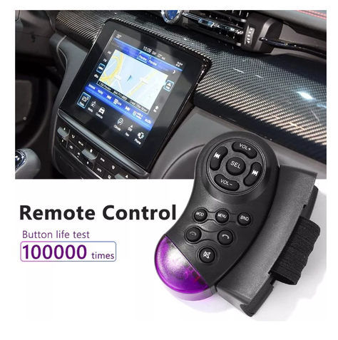 Control Mando Volante Radio Inalambrico Multimedia Universal-5
