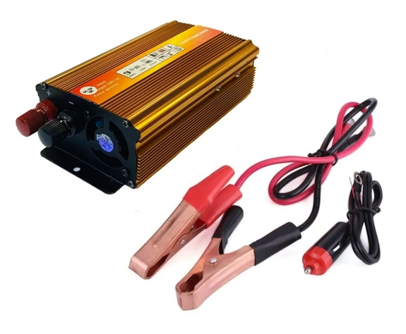 Conversor Inversor De Energia Auto 12v A 220v 1000w-0