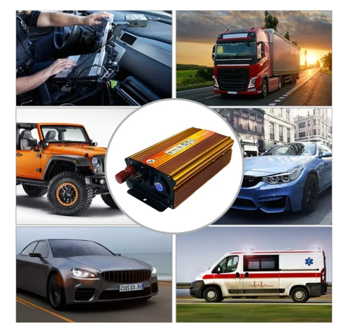 Conversor Inversor De Energia Auto 12v A 220v 1000w-6