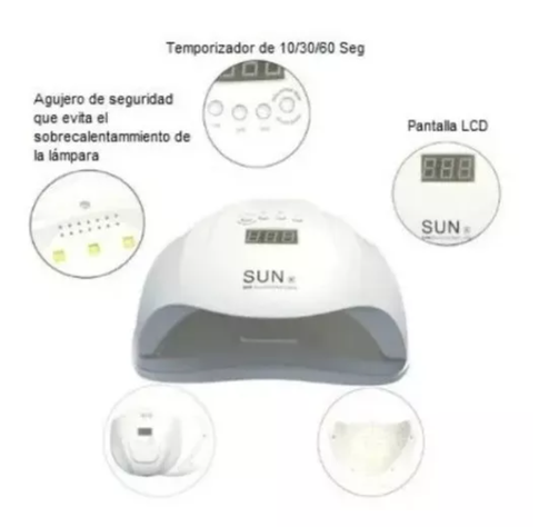Secador De Uñas 54w 36 Led-3
