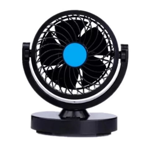 Ventilador Automóvil 12v Accesorio Vehículo 360° 13cm Camión-2