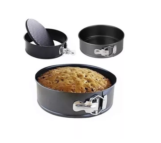 3 Moldes Redondos Repostería Tortas-4