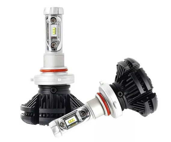 Kit Turbo Led H1 H3 H4 H7 H11 H13 9005 9006 880 Disipador X3-2