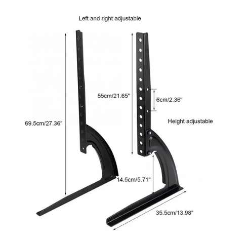 Soporte Universal Base Stand De Tv Móvil 32 A 65-2