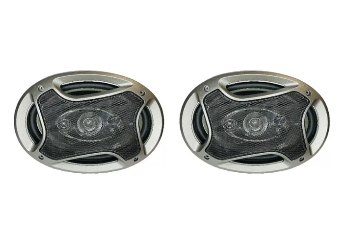 Kit 2 Parlantes Auto 6x9 Ovalados 800w Coaxial 5 Vías Hifi-0