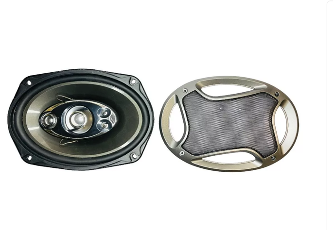 Kit 2 Parlantes Auto 6x9 Ovalados 800w Coaxial 5 Vías Hifi-3
