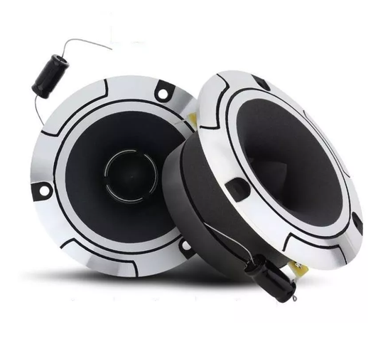 Kit Par Tweeter Optimizador Sonido 150wmax 10cm Aluminio-0