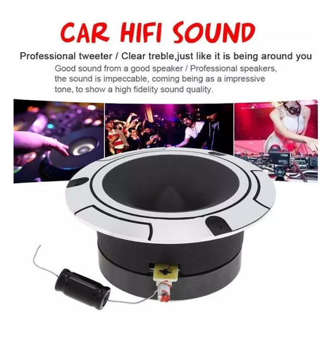 Kit Par Tweeter Optimizador Sonido 150wmax 10cm Aluminio-6
