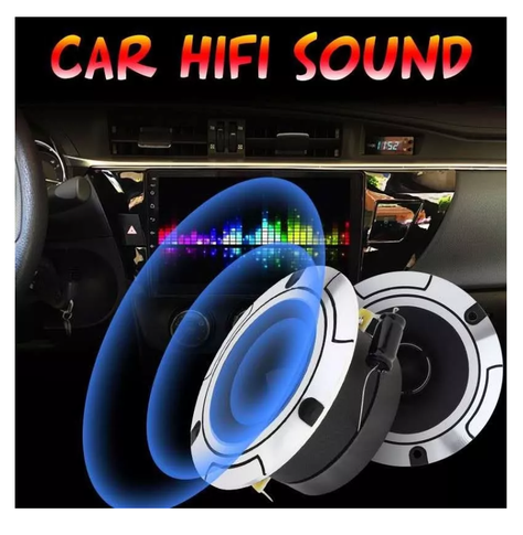 Kit Par Tweeter Optimizador Sonido 150wmax 10cm Aluminio-7