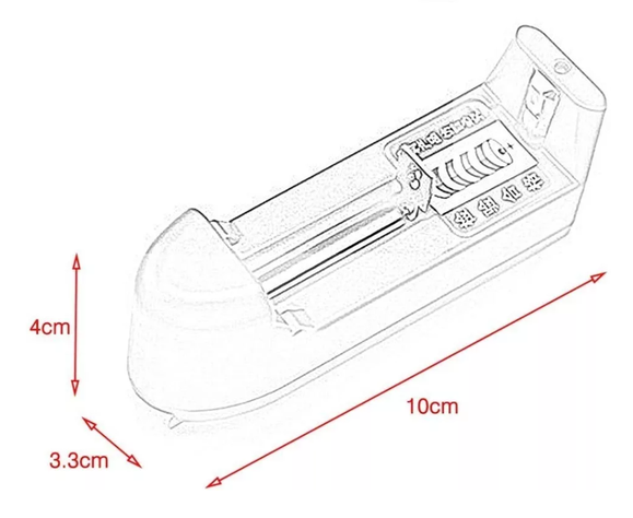 Cargador Inteligente Baterias Recargables 18650-6