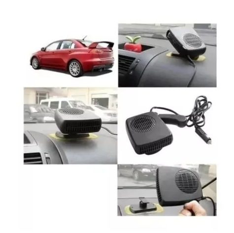 Pack 2 Calefactor Para Auto 12v-4