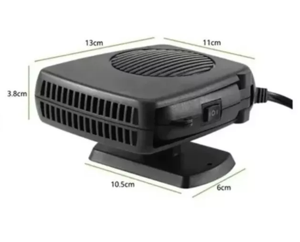 Pack 2 Calefactor Para Auto 12v-2