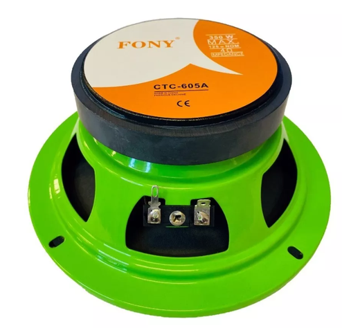 Parlantes Medios Para Auto 350w 16cm Redondo-2
