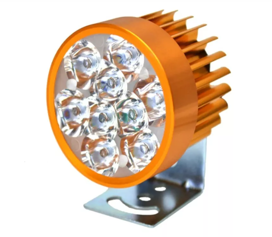 X2 Foco Led Neblinero Expansion Moto Auto 36w Disipador-0