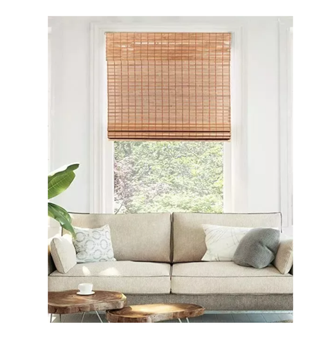 Cortina Persiana Roller Enrollable De Bambú 120x180 Cms-2