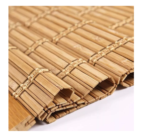 Cortina Persiana Roller Enrollable De Bambú 120x180 Cms-4