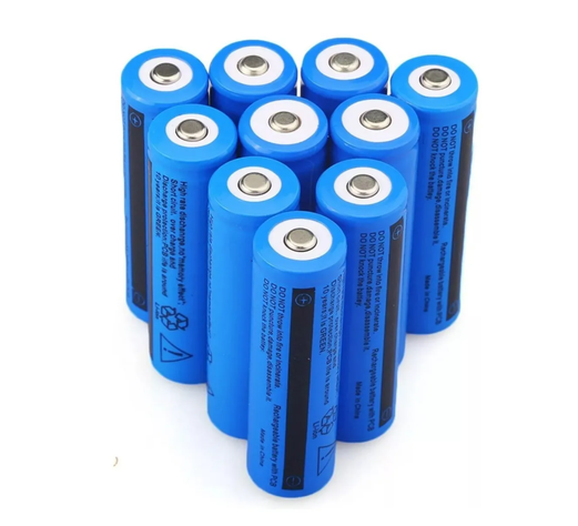 X10 Baterias 18650 Recargables 3.7v 6800mah Para Linterna-0