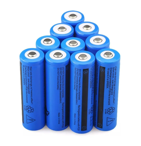 X10 Baterias 18650 Recargables 3.7v 6800mah Para Linterna-4