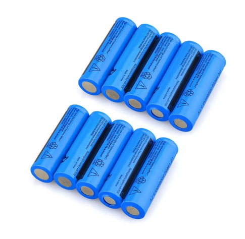X10 Baterias 18650 Recargables 3.7v 6800mah Para Linterna-5