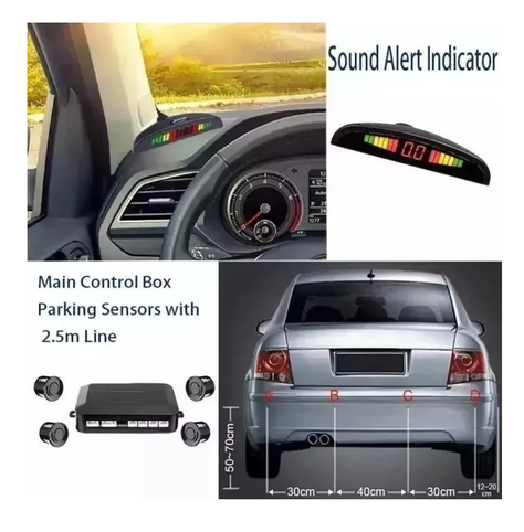 Sensor Alarma Retroceso Para Auto-4
