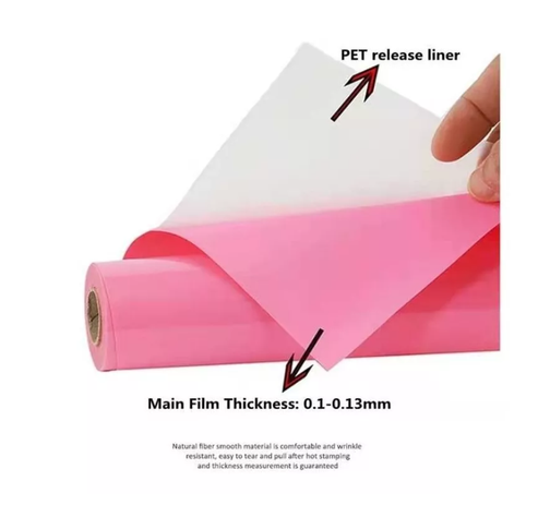 Rollo 50m Vinilo Termotransferible Pvc Para Textiles Premium-1