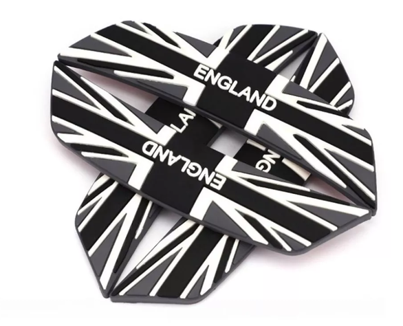 X4 Tope De Puerta Goma England Adhesivo Tuning Parachoques-6