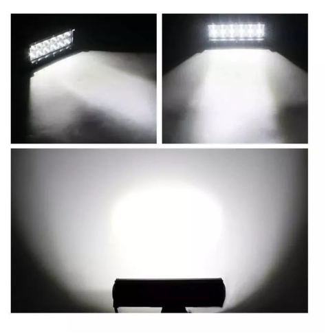 X2 Barra Focos Neblineros Led 36w Expansion Auto Moto Camion-3