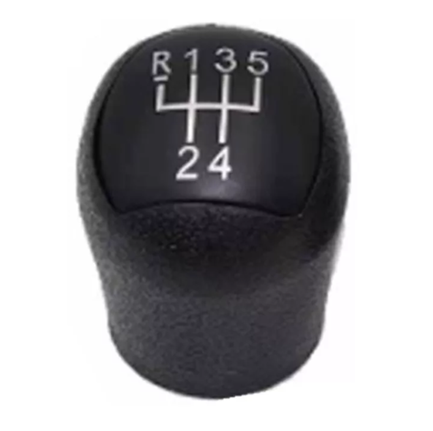 Pomo Palanca De Cambios De Auto Universal Abs Negro-1