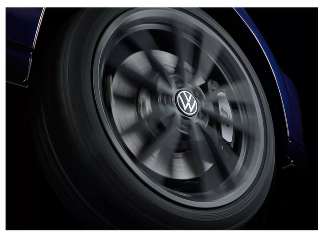 X4 Set Tapas Centro De Llanta Volkswagen 70mm Negro-3