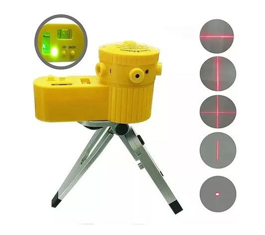 Nivel Laser Mltifuncional 5 Líneas Incluye Tripode-4