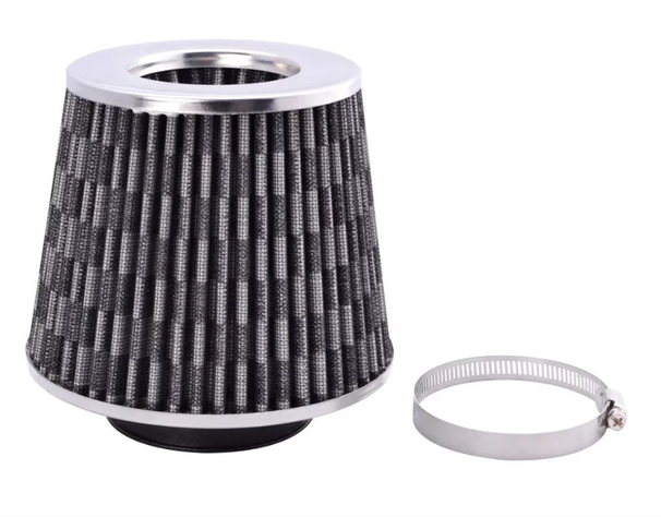Filtro De Aire Alto Flujo Conico 75mm Auto Jeep Tuning-0