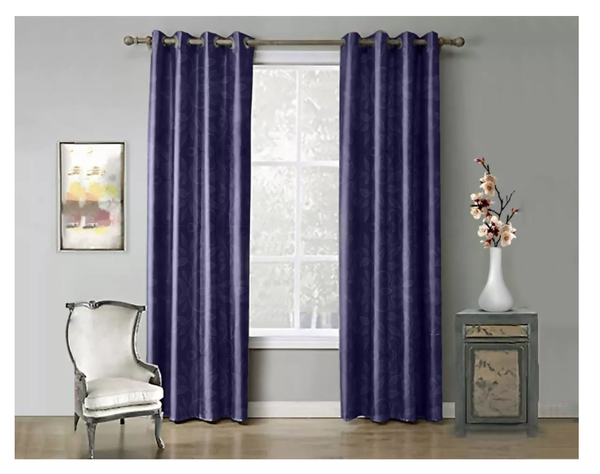 1 Paño Cortina Doble Relieve Blackout Engomado 140x240cm-2